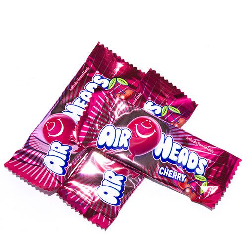 Airheads Cherry Taffy Mini Bars - 5lbs Airheads Cherry Taffy Mini Bars - 5lbs