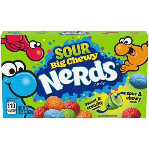 Nerds Big Chewy Sour Theater Box Nerds Big Chewy Sour Theater Box