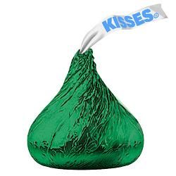 Hershey Green Kisses 200 Count Bag Hershey Green Kisses 200 Count Bag