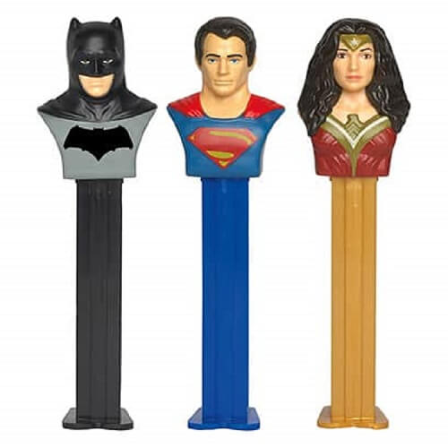 DC Justice League Pez Dispensers   DC Justice League Pez Dispensers