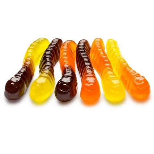 Halloween Mini Gummi Worms ~ 5lb Halloween Mini Gummi Worms ~ 5lb