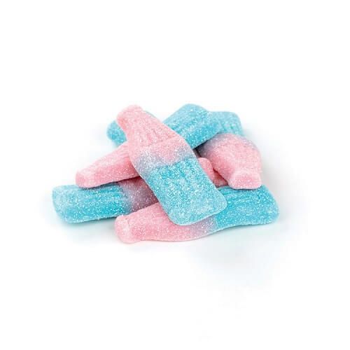Blue and Pink Gummy Bottles - 2.2lb Bag   Blue and Pink Gummy Bottles - 2.2lb Bag