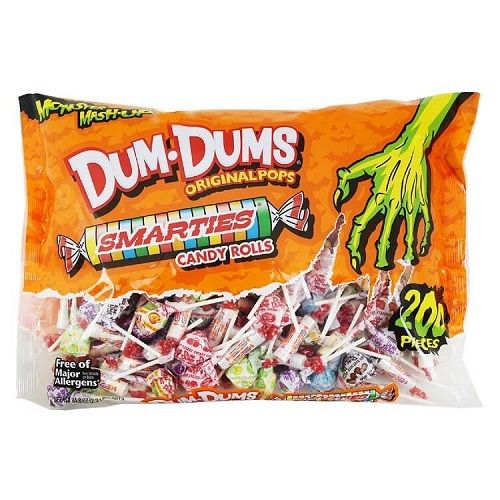 Halloween Smarties and Dum Dums 200ct. Bag   Halloween Smarties and Dum Dums 200ct. Bag