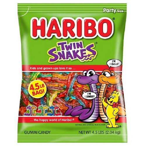 Haribo Gummy Twin Snakes Haribo Gummy Twin Snakes