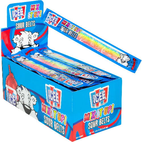 Icee Mix It UP Sour Belts - 125 Count Icee Mix It UP Sour Belts - 125 Count