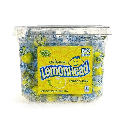 LemonHeads ~ 150 Count Tub LemonHeads ~ 150 Count Tub