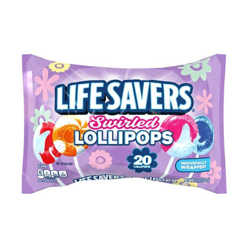 LifeSaver Swirl Pops - 20 Count  LifeSaver Swirl Pops - 20 Count