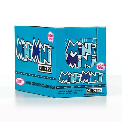 Sugar Free Mini Mini Peppermint Chicles Sugar Free Mini Mini Peppermint Chicles
