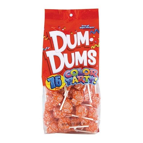 Orange Dum Dum Pops  Orange Dum Dum Pops