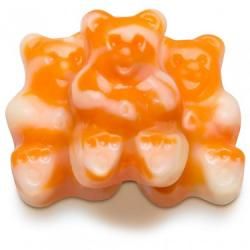 Albanese Orange Cream Gummi Bears ~ 5lb Bag   Albanese Orange Cream Gummi Bears ~ 5lb Bag