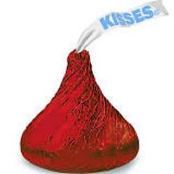 Hershey Red Kisses 200 Count Bag Hershey Red Kisses 200 Count Bag