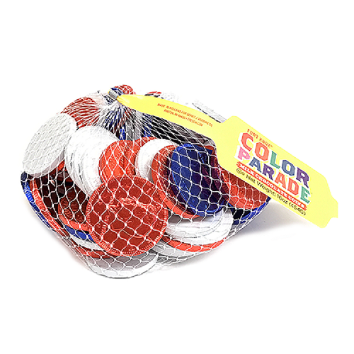 Fort Knox Chocolate Red, White, & Blue Coins  Fort Knox Chocolate Red, White, & Blue Coins