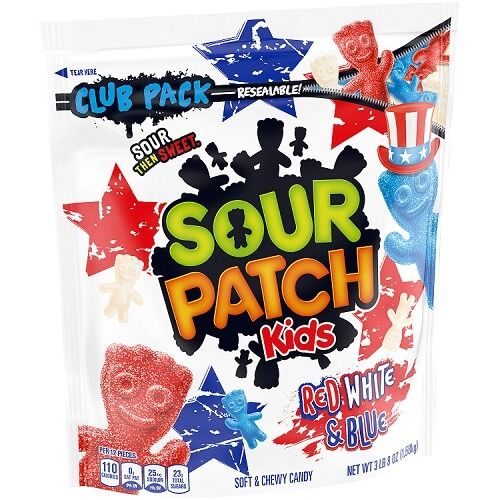 Red, White, & Blue Sour Patch Kids Red, White, & Blue Sour Patch Kids