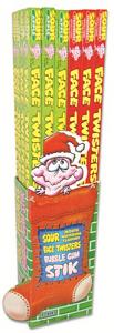 Face Twisters Big Stick Gum ~ 40 Count Face Twisters Big Stick Gum ~ 40 Count