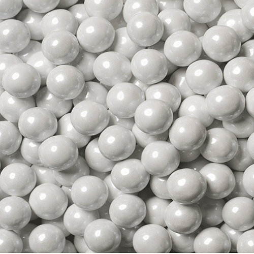 Shimmer White Sixlets ~ 2lbs   Shimmer White Sixlets ~ 2lbs