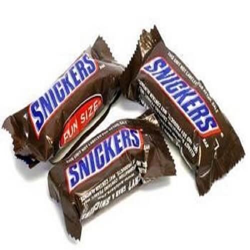 Fun Size Snickers Bucket Fun Size Snickers Bucket