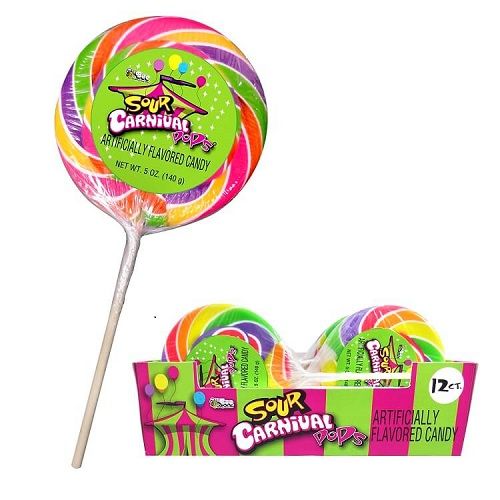 Giant Sour Carnival Pops   Giant Sour Carnival Pops
