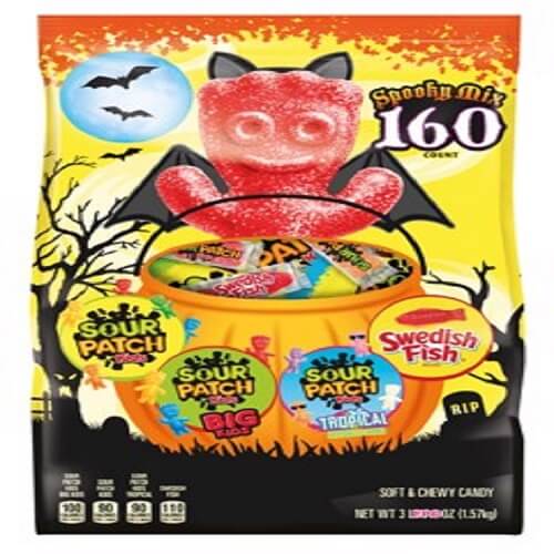 Sour Patch Kids and Swedish Fish Treat Packs ~ 160ct.  Sour Patch Kids and Swedish Fish Treat Packs ~ 160ct.