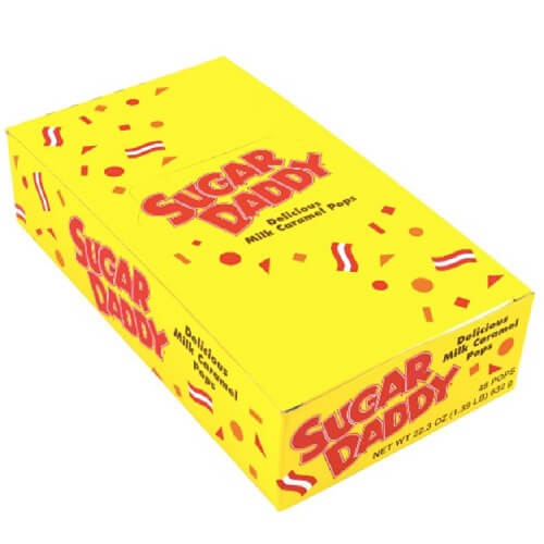 Mini Sugar Daddy Lollipops - 48 Count Mini Sugar Daddy Lollipops - 48 Count