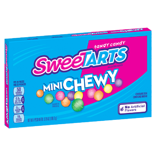Chewy Mini Sweetarts Theater Box   Chewy Mini Sweetarts Theater Box