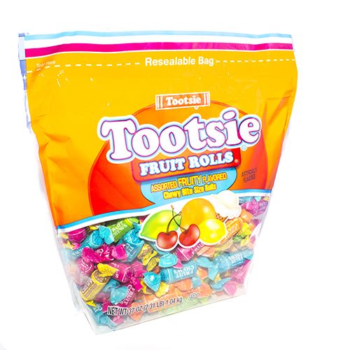 Tootsie Roll Fruit Rolls in Resealable Bag Tootsie Roll Fruit Rolls in Resealable Bag
