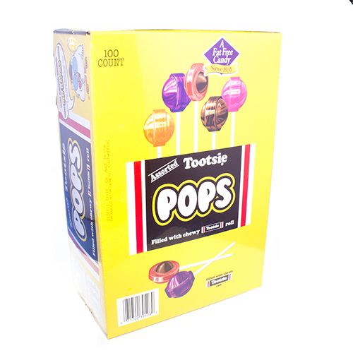 Tootsie Roll Pops ~ 100 Count Box Tootsie Roll Pops ~ 100 Count Box