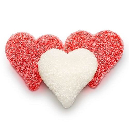 Albanese Valentine Sour Gummi Hearts ~ 5lb Bag  Albanese Valentine Sour Gummi Hearts ~ 5lb Bag