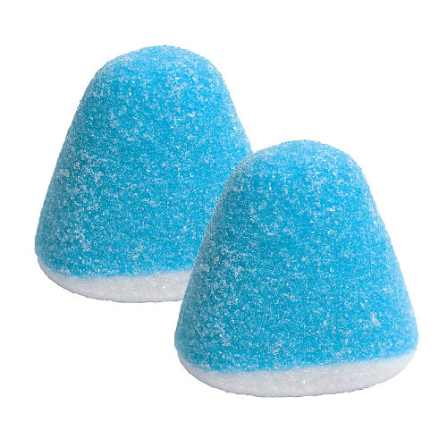 Vidal Blue Raspberry Gummy Drops 2.2lb  Vidal Blue Raspberry Gummy Drops 2.2lb