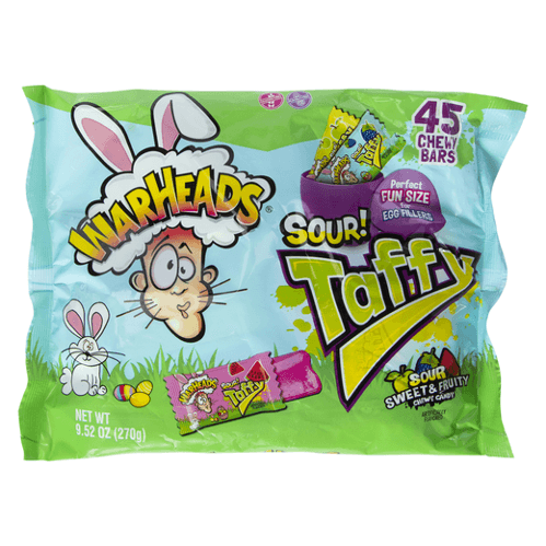 Warheads Easter Sour Taffy 30 Count Warheads Easter Sour Taffy 30 Count