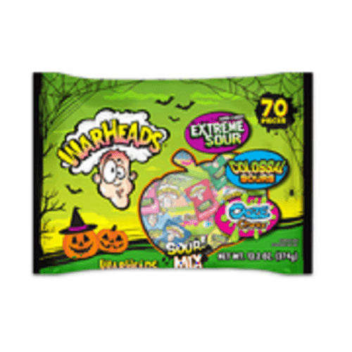 Warheads Sour Mix Party Pack 70ct Bag Warheads Sour Mix Party Pack 70ct Bag