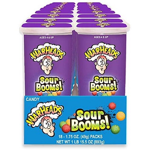 Warheads Sour Booms Warheads Sour Booms