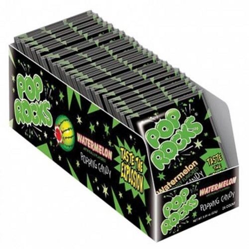 Watermelon Pop Rocks ~ 24 Count Watermelon Pop Rocks ~ 24 Count