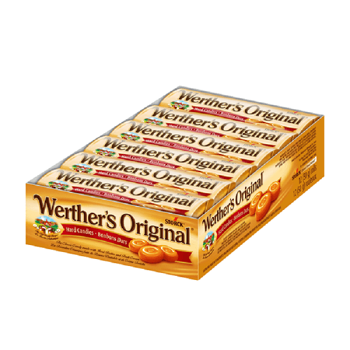 Werther's Original Caramel Hard Candies Rolls Werther's Original Caramel Hard Candies Rolls