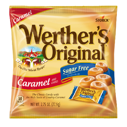 Sugar Free Werthers Caramel  ~7.70oz Bags Sugar Free Werthers Caramel  ~7.70oz Bags