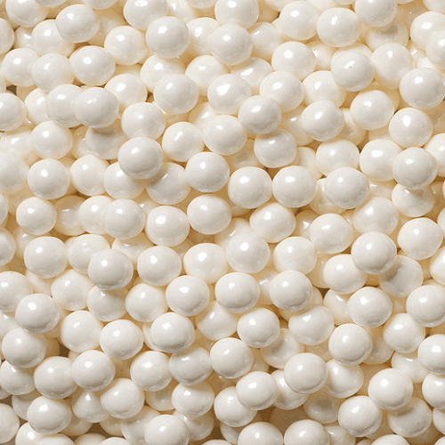 Pearl White Candy Beads ~ 2lbs.   Pearl White Candy Beads ~ 2lbs.